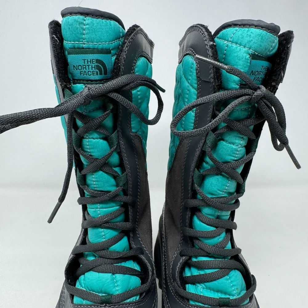 The North Face Thermoball Boots Waterproof‎ Black NF0A2T5U Kids Youth Size 5